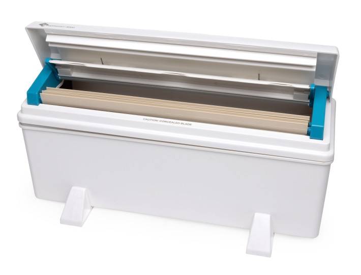 WP-179D 12" WrapMaster Dispenser for Food Film Rolls, White WP-179D 12" WrapMaster Dispenser for Food Film Rolls, White